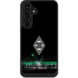 Nivocase Handyhülle für Samsung Galaxy S25+ Hülle NIVOpure Case Schwarz Borussia Mönchengladbach (Samsung Galaxy S25+), Smartphone Hülle, Schwarz