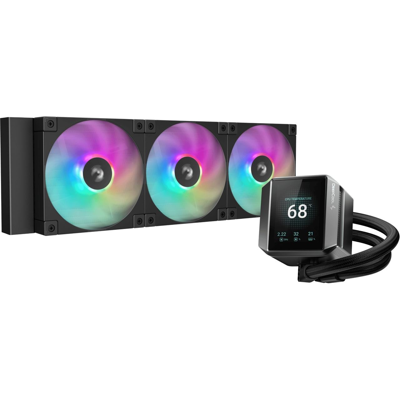 Deepcool Mystique 360 ARGB schwarz All-in-One