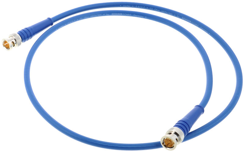 Sommer Cable Vector BNC HDTV DH 1,0m blu
