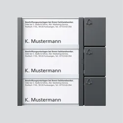 Siedle&Söhne Bus-Tasten-Modul BTM 650-03 DG