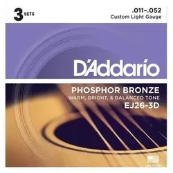 D'Addario EJ26-3D (Gitarre, 0.05"), Saiten