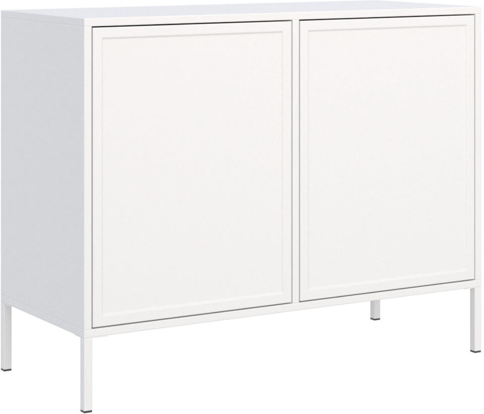 Metro Sideboard Accent Chest White 86cm H X 100cm W X 40cm D