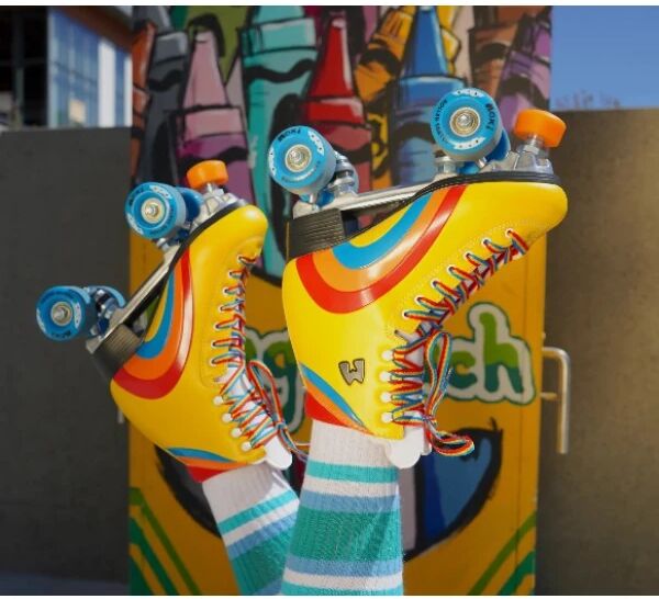 Moxi Skates Rollschuhe Moxi Rainbow Rider (Sunshine Yellow - 36)