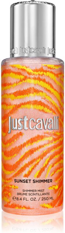 Roberto Cavalli Just Cavalli Sunset Shimmer brume illuminatrice corps pour femme 250 ml