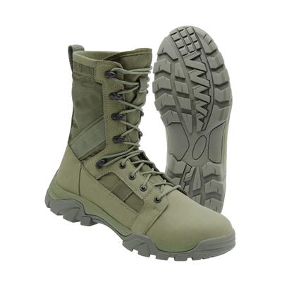 Stiefel BRANDIT "Brandit Herren Defense Boot", Herren, Gr. 41, olive, Polyamid, unifarben, Schuhe Stiefel