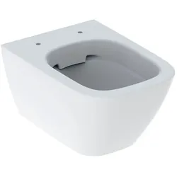 Geberit Smyle Square Wand-Tiefspül-WC 500379011 4,5 l, verkürzte Ausladung, geschlossenen, Rimfree, weiß