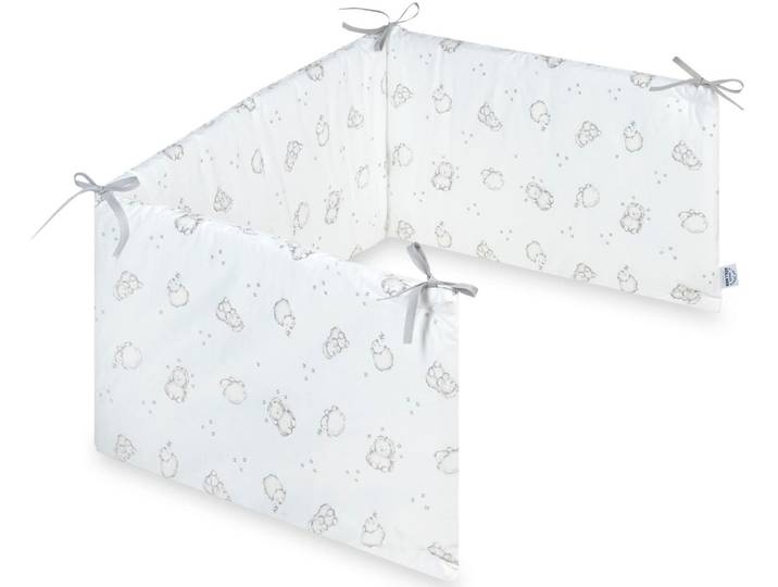 Bettnestchen JULIUS ZÖLLNER Igelchen , weiss (igelchen), Obermaterial: 100% Baumwolle. Füllung: 100% Polyester, Bettnestchen, Bettnestchen, Made in Germany