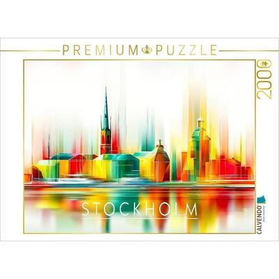 CALVENDO Puzzle Stockholm | 2000 Teile Lege-Größe 90x67cm Foto-Puzzle für glückliche Stunden, von , Calvendo Puzzle