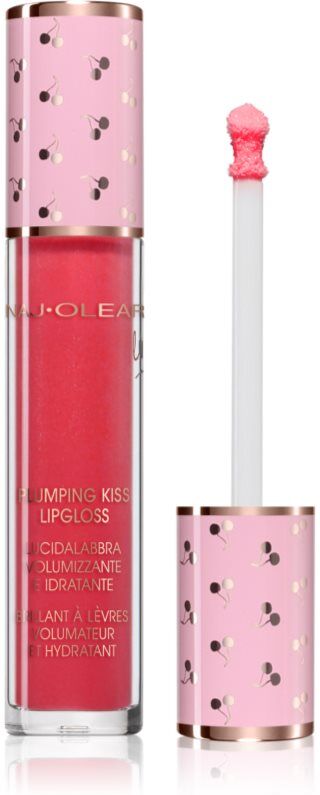 Naj Oleari Plumping Kiss Lip Gloss moisturising and plumping lip gloss shade 08 Pearly Cyclamen Pink 6 ml