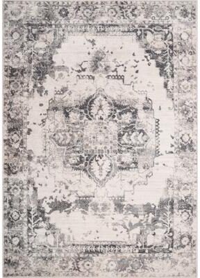 MDA Rugs Angel Collection Cream/Grey Area Rug