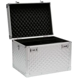 Horse Guard Putzbox aus Aluminium in Metalloptik - silber