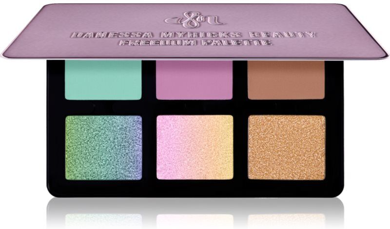 Danessa Myricks Beauty Pastel Dream Mini Freedom Palette multipurpose palette for the face 6x1.2 g