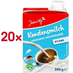 Jeden Tag 20er-Pack Kondensmilch 4% Fett