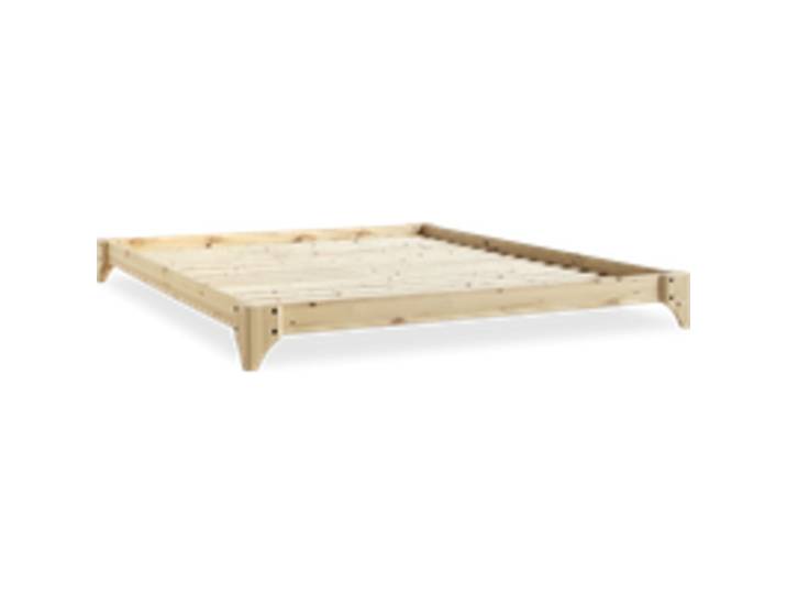 Karup Design, Bett, Elan Bed (160 x 200 cm), modern, rechteckig, aus Holz, Farbe: Braun, für Futon-Matratze