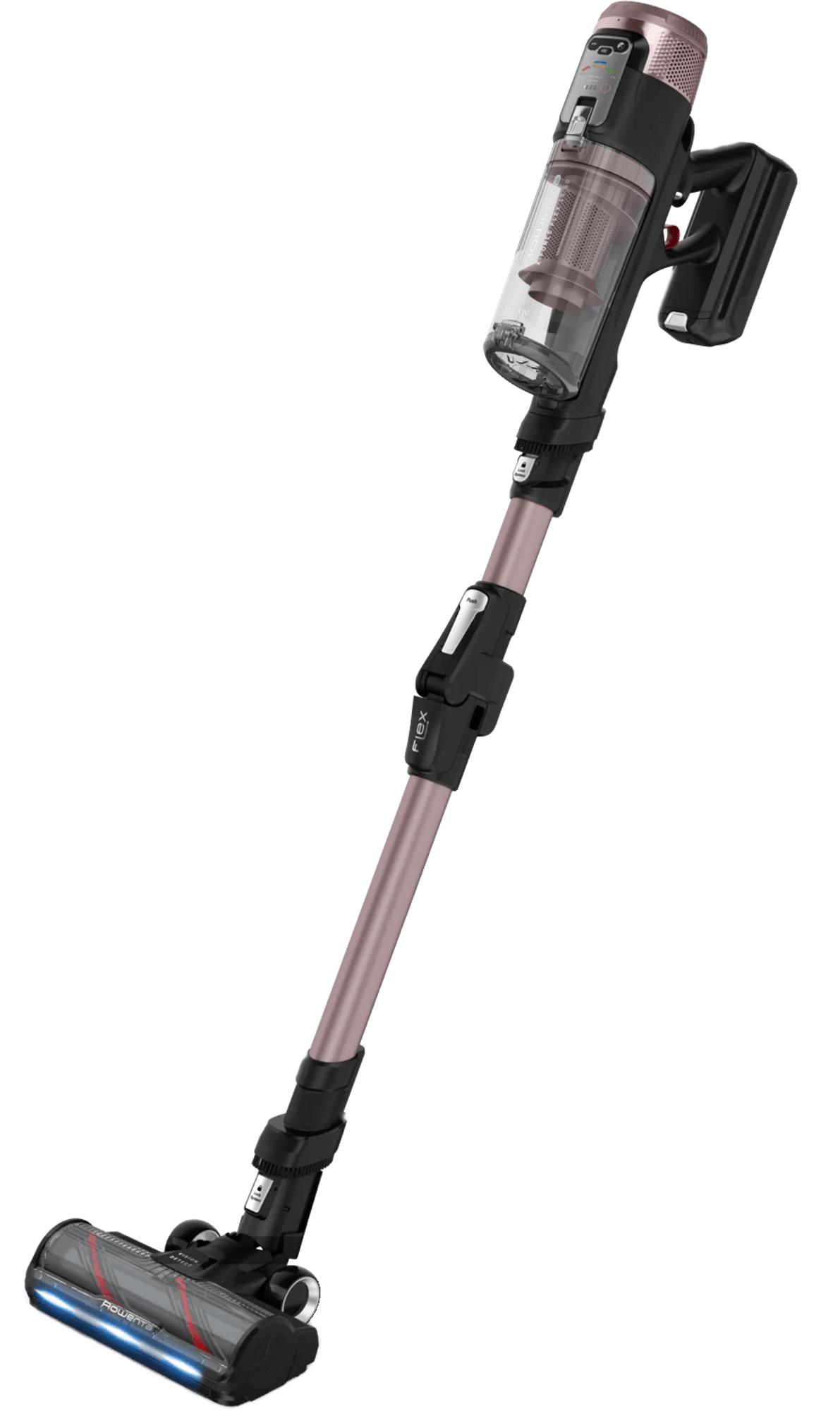 Rowenta X-Force Flex RH9CD9E0, 2-in-1-Stabstaubsauger, Beutellos, Bronze, 0,65 l, Rechteckig, Trocken&Nass