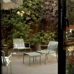 Garten Lounges aus grünem Metall, 2-Sitzer Gaby
