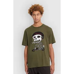 Volcom Pierbike Bsc T-Shirt wintermoss Gr. M