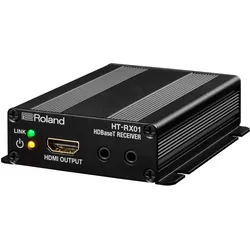 Roland HT-RX01 HDBaseT auf HDMI/Reciever, Zubehör DJ, Schwarz