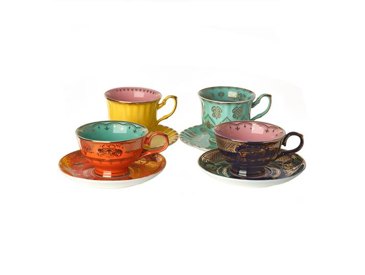 POLSPOTTEN - Tasse à thé Grand - Multicolore - Porcelaine émaillée - Designer MODO architettura + design