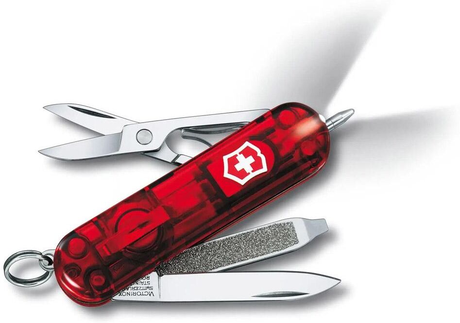 Victorinox  - Signature Lite Red Translucide - Couteaux