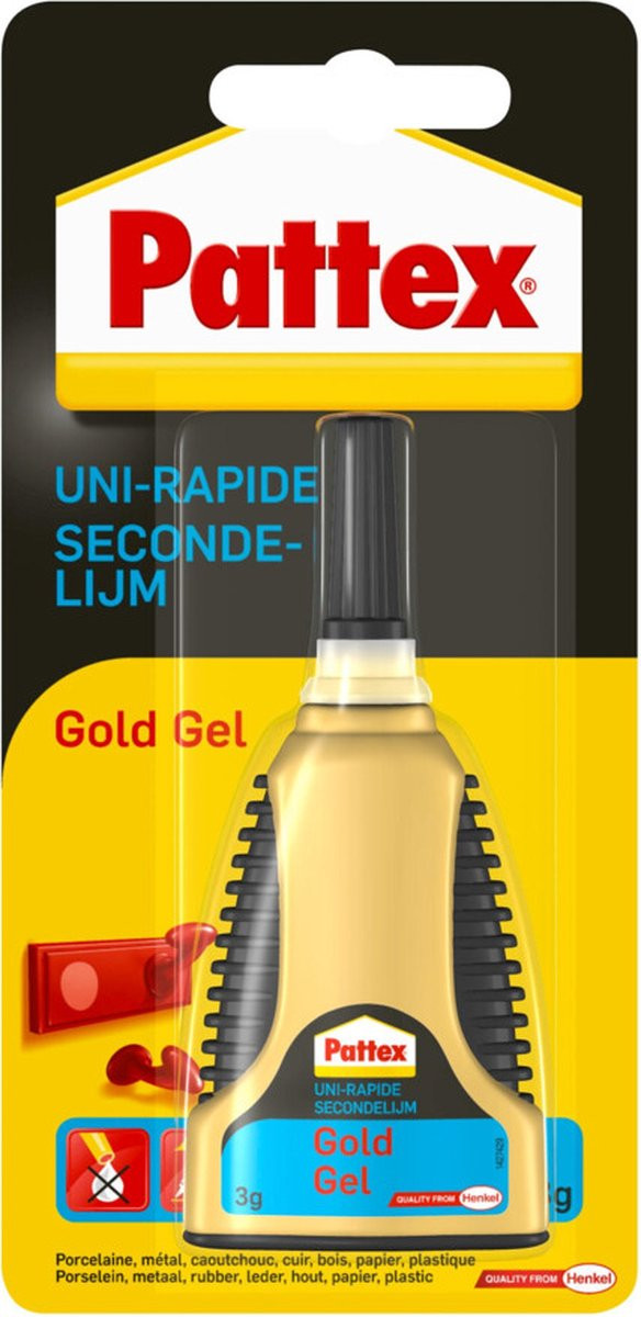 Pattex Gold Gel Secondelijm 3 g