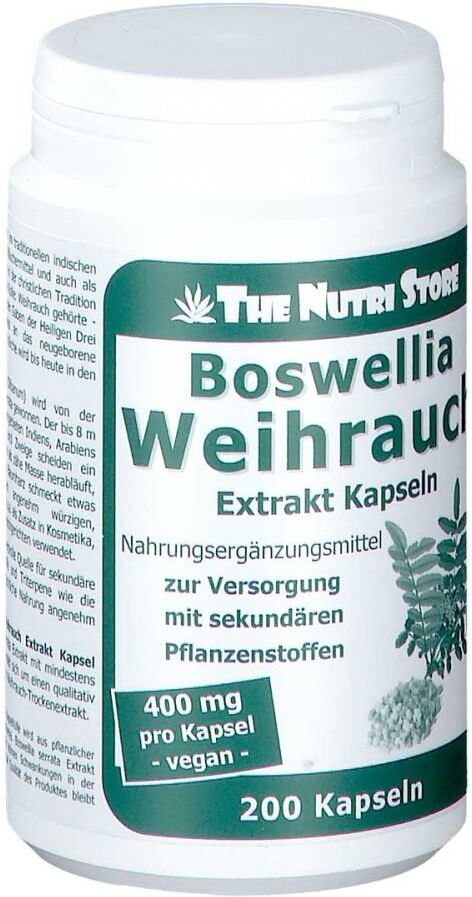 Weihrauch 400 mg Extrakt veget. Kapseln