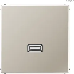 Jung MAES1122 Einsatz USB LS Edelstahl