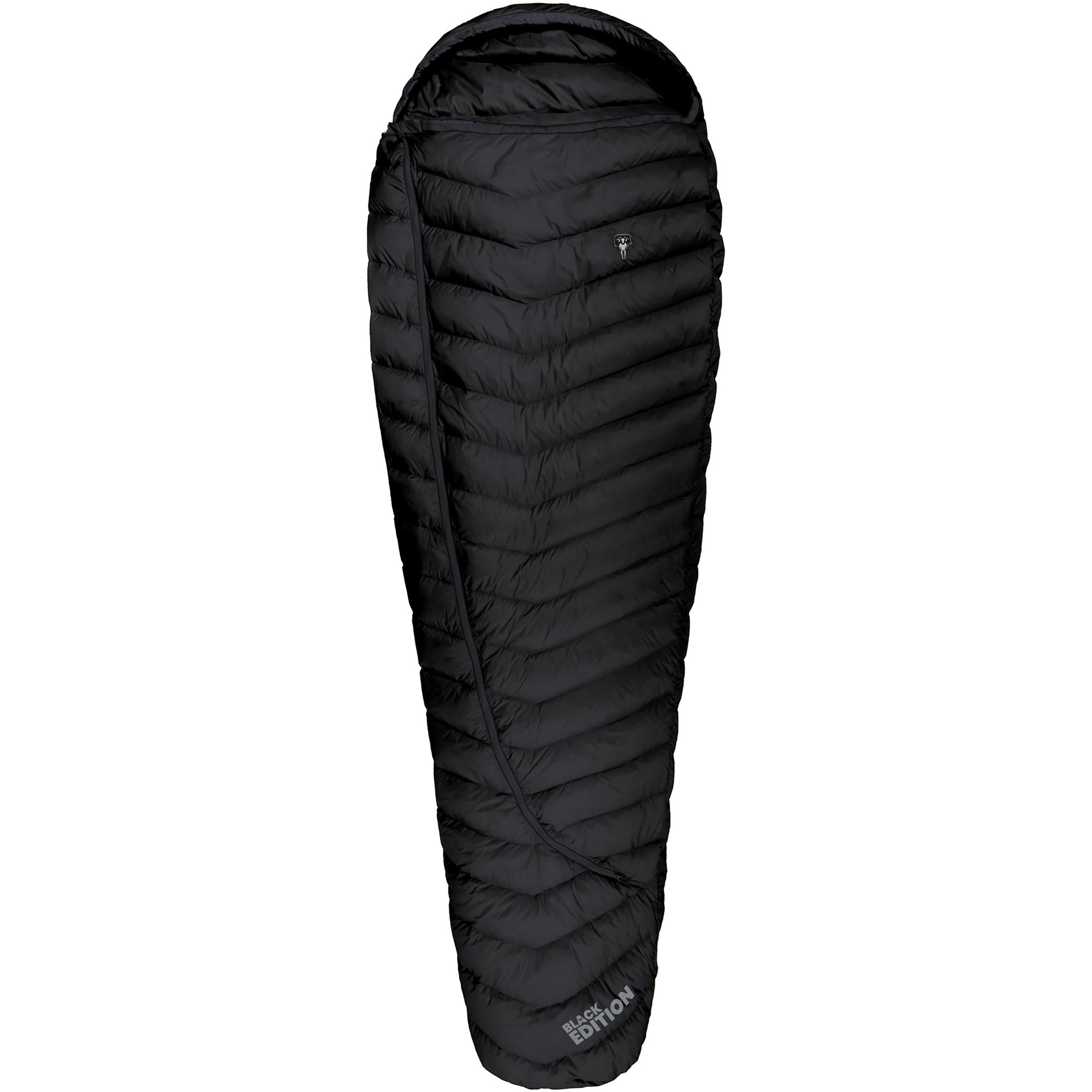 Grüezi Bag DownWool Extreme Light 2.0 Schlafsack Daunenschlafsäcke schwarz Größe max. 175cm Camping