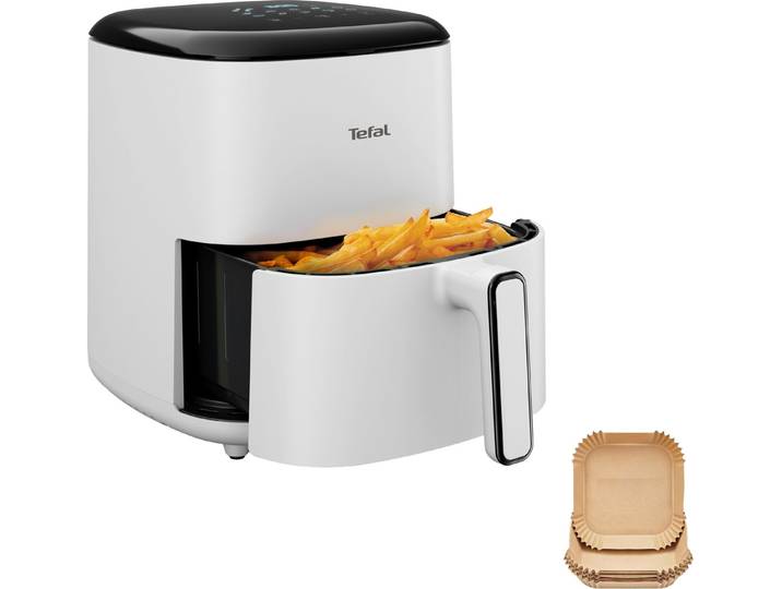 Tefal Heißluftfritteuse Easy Fry Pop EY245G, 1500 W, 5 L Füllmenge, 10 automatische Programme, einfache Reinigung