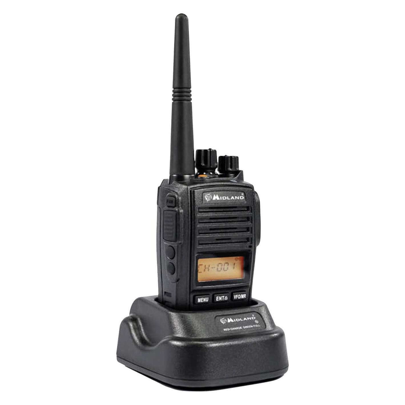 Midland G18 Pro 2er Koffer C1145.S5 PMR-Funkgerät 2er Set (C1145.S5)