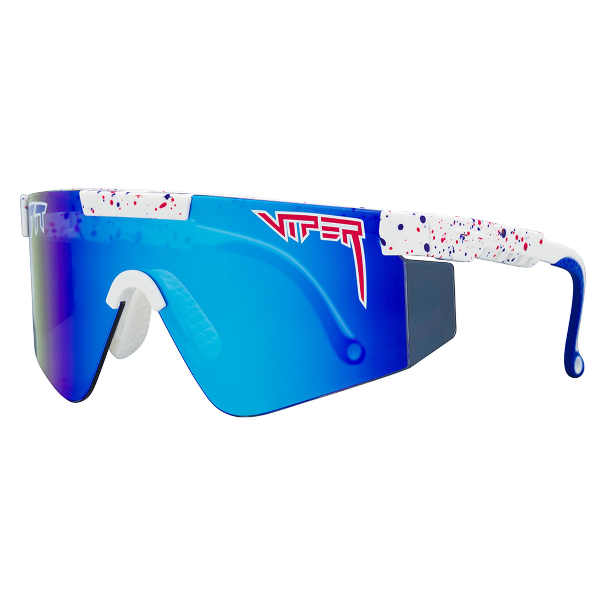 Pit Viper The Merika Original Wide - Z87+ Blue (Blau, Red, Weiss, Blau) (E-WD-MERIKAA-Z87-BL)