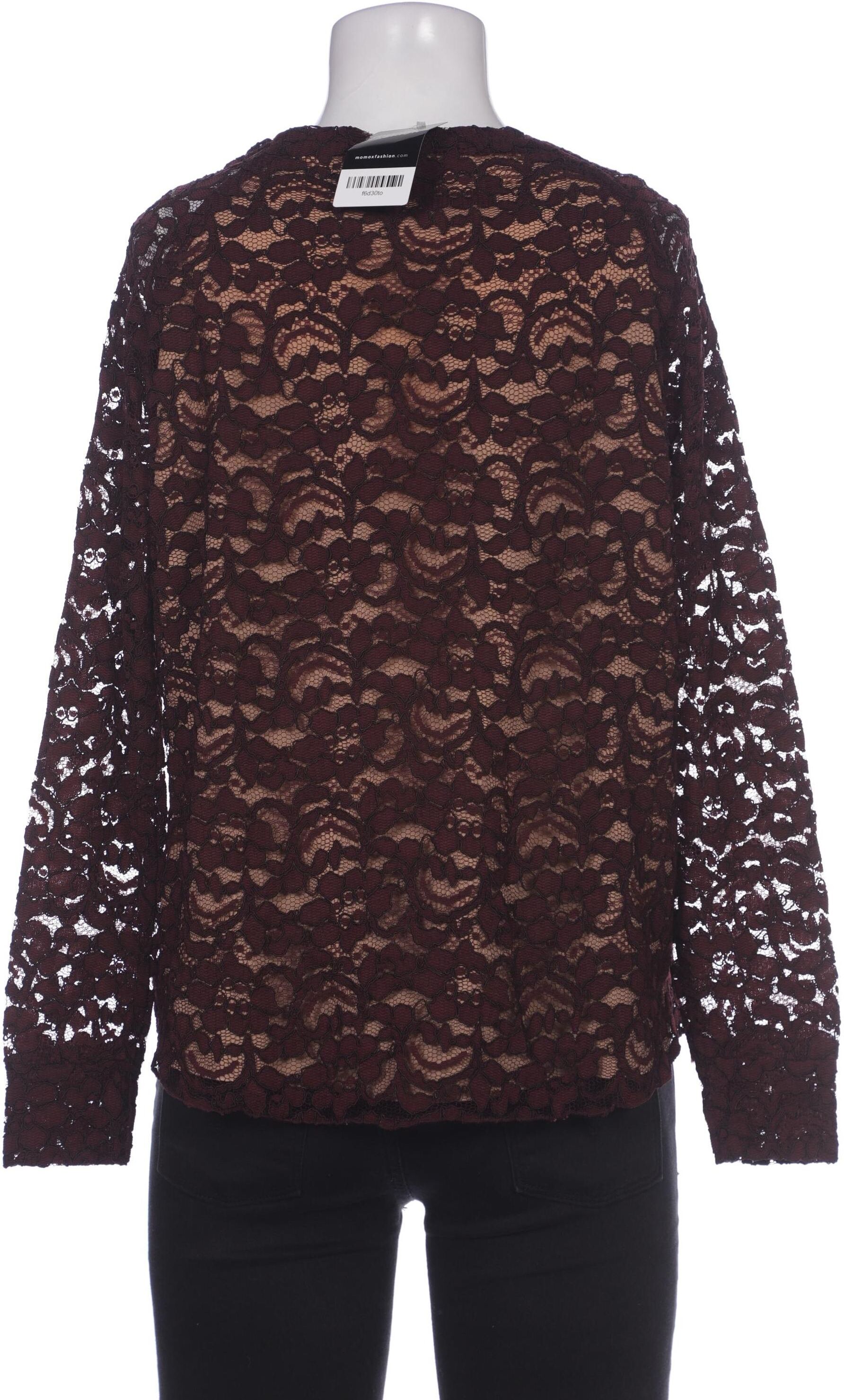 JO NO FUI Damen Bluse, Bordeaux, Gr. EU 34 (IT 40), Synthetik / Viskose - Second Hand