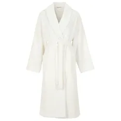 Damella Unisex Torekov Robe Weiß Baumwolle Small Damen