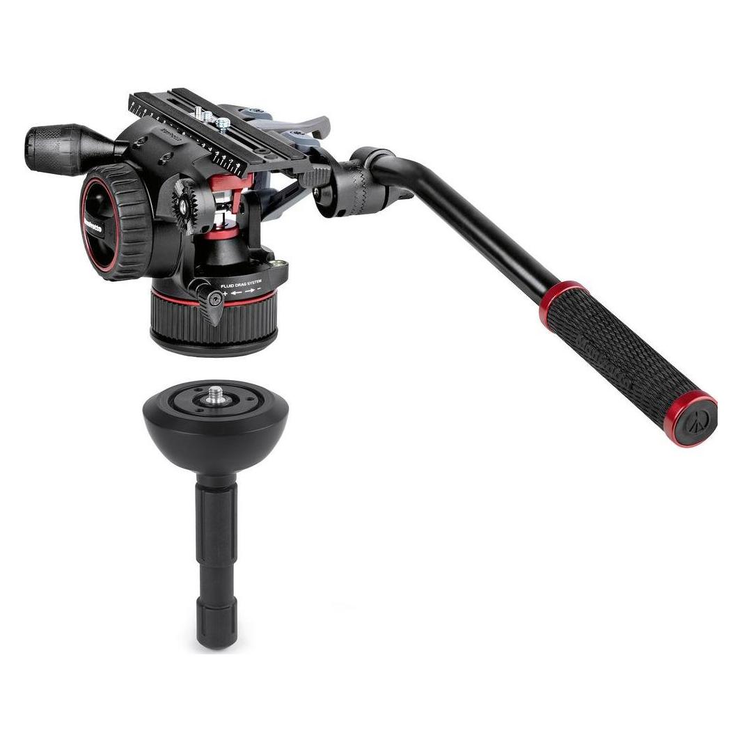 Manfrotto 190X Video Stativ (Metall) (MN MVK500190XV)
