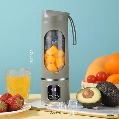 digitaler Multimodus-Entsafter-Mixer – intelligentes LED-Display, diätfreundliches, auslaufsicheres Design für Smoothies, Flüssignahrung, Shakes und Babynahrung