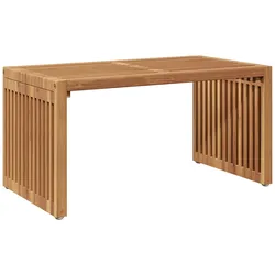 vidaXL Gartenbeistelltisch 70x37.5x35.5 cm Massivholz Teak