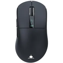White Shark GAWAIN-B 500 mAh/12.000 DPI/56 g, Schwarz (Docking, Kabellos), Maus, Schwarz