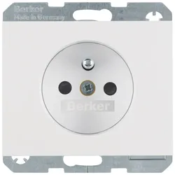 Berker 6768757009 Steckdose m SK-Stift erh. BS K.1 pw