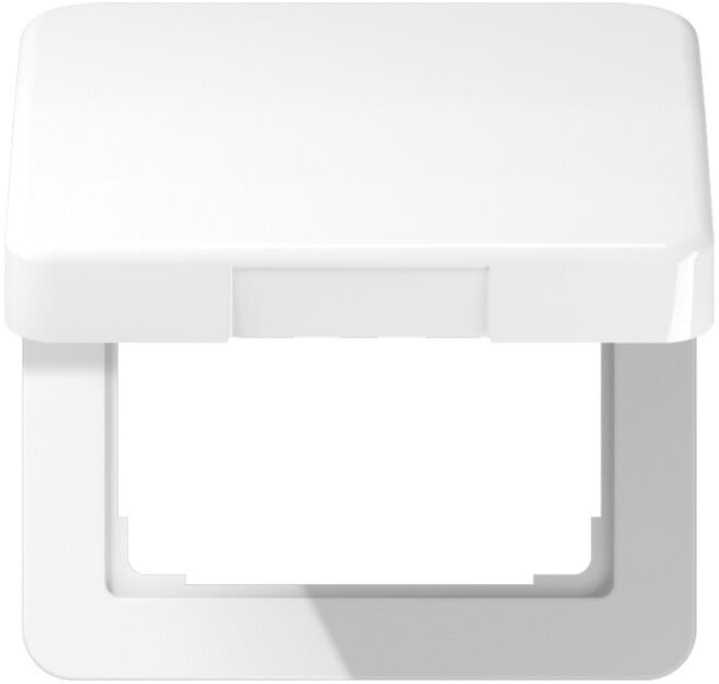 Jung Capot rabattable aws avec couverture 50×50 mm CD 590 KL WW (CD590KLWW)
