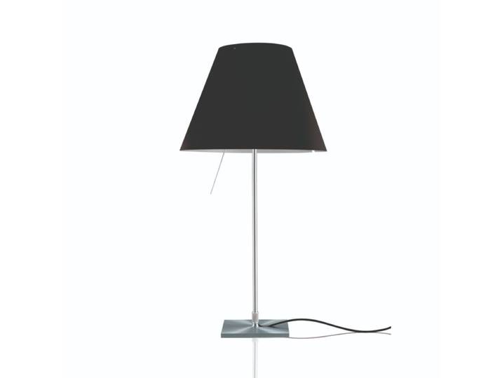 Luceplan Tischleuchte Costanza Aluminium - Lakritzschwarz (liquo