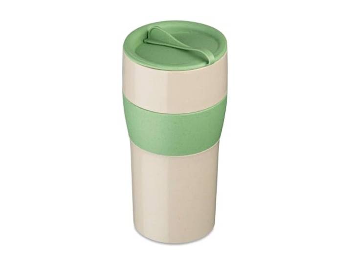 Koziol Aroma to GO XL Thermobecher mit Deckel 700ml Leaf Green/Sand 7243276