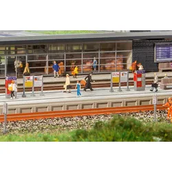 Faller 222111 - N - Moderner Bahnsteig mit Zubehör