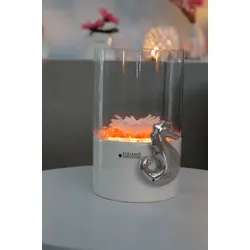 Laterna Basis mit Glas 22cm LED