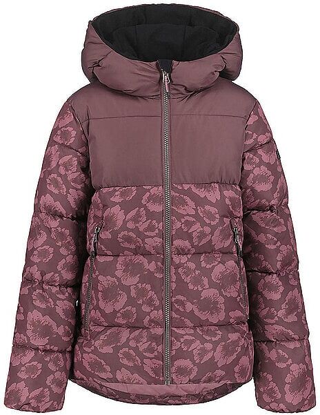 ICEPEAK Mädchen Winterjacke Kirn Print Hoodie beere   152 B