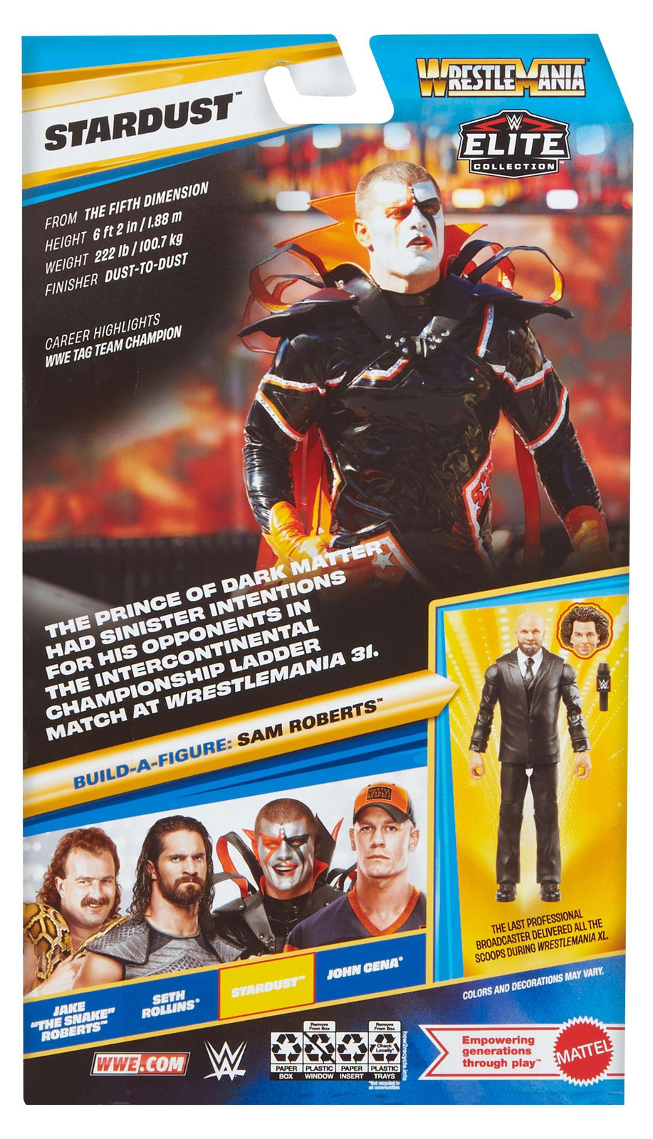 Mattel WWE JHX76 Actiefiguur Meerdere kleuren