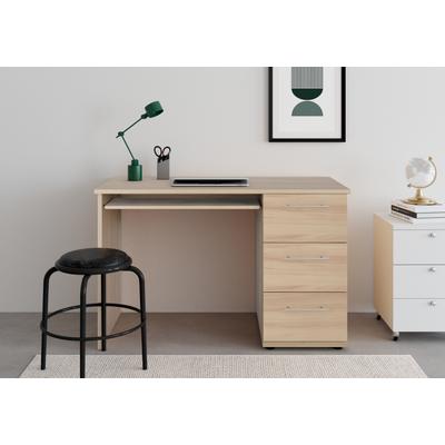 VOGL Möbelfabrik "Tobi, mit 3 Schubkästen" optional mit Tastaturauszug, Breite 115 cm