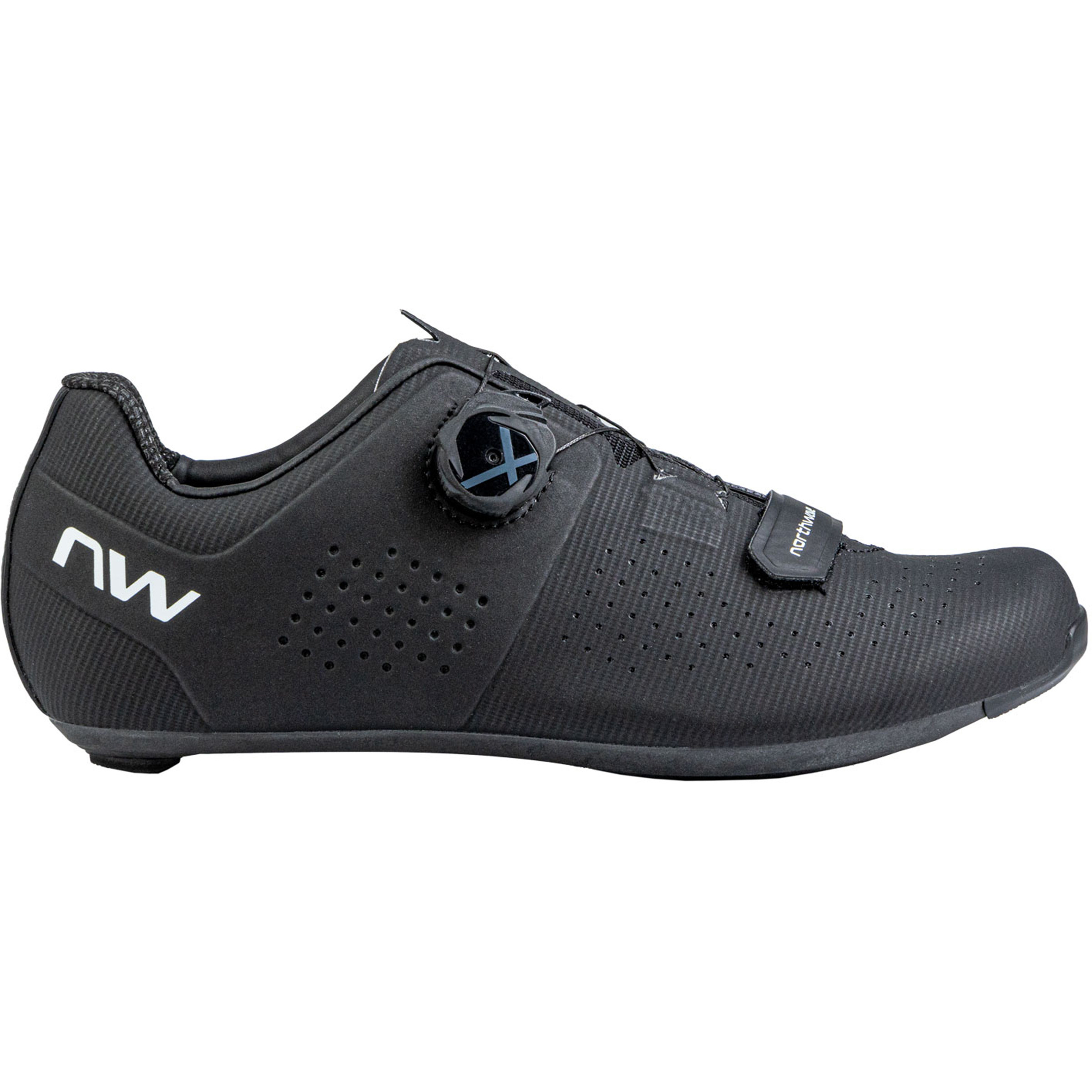 Northwave Storm Carbon Radschuhe Fahrradschuhe schwarz Größe 44 Rennrad Atmungsaktiv