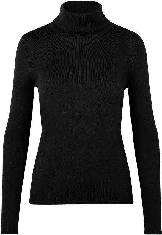 ROSEMUNDE - Pullover, Rollkragen, für Damen, Black, Größe S