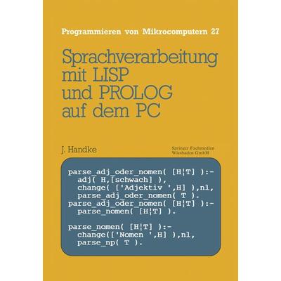 Sprachverarbeitung, Taschenbuch von Jürgen Handke, Vieweg & Teubner, 978-3-528-04570-8
