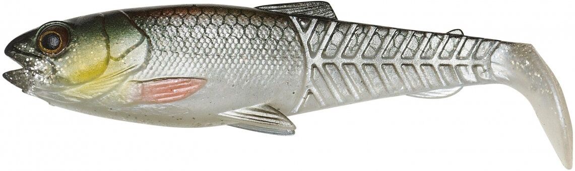 Savage Gear Craft Cannibal Paddletail 10,5cm 12g (Färg: Green Silver)